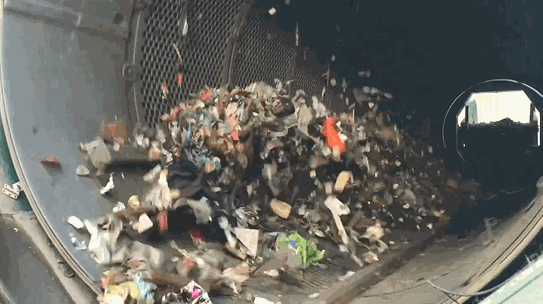 垃圾滾筒篩工作原理